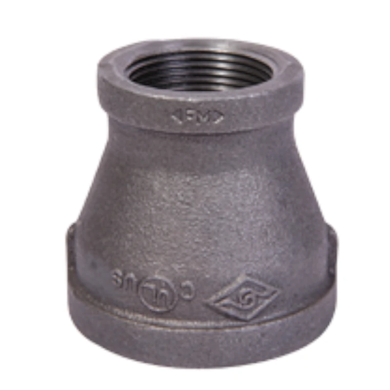Reducción campana roscada de fierro maleable clase 150 UL/FM